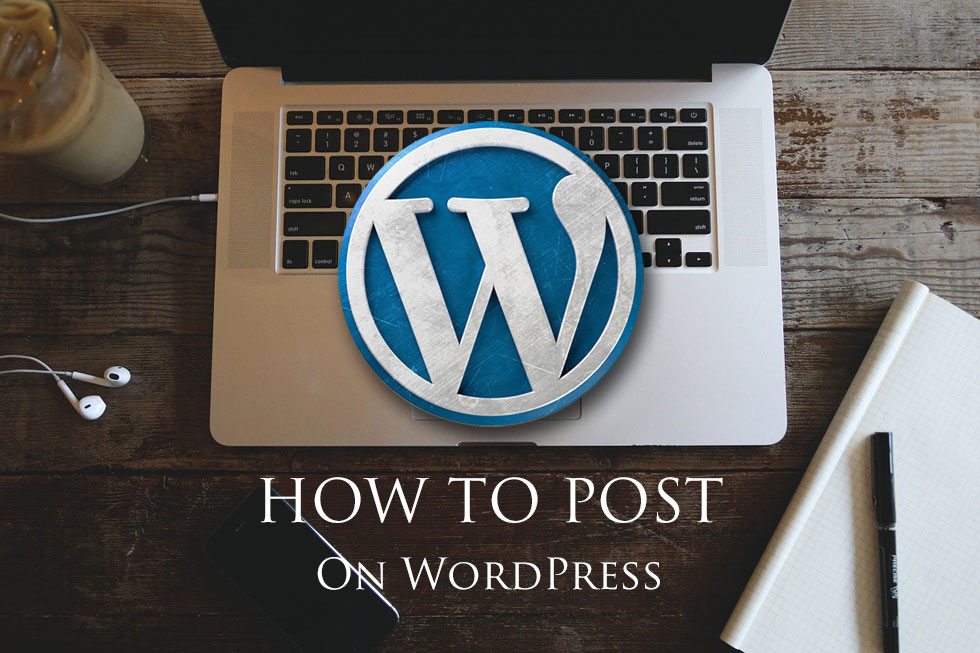 WordPressの投稿方法のイメージ